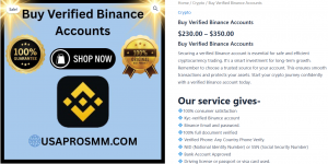 Buy Verified Binance Accounts