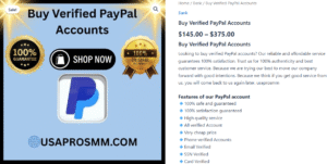 Buy Verified PayPal Accounts