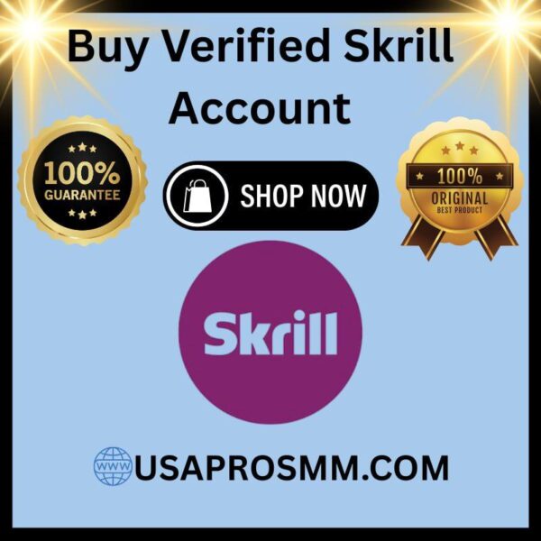 Buy Verified Skrill Account