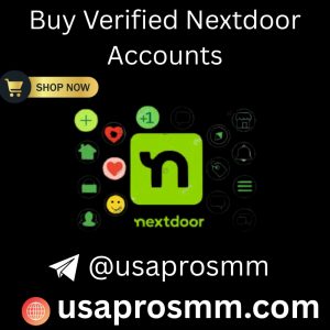 Buy Verified Nextdoor Accounts Powered by usaprosmm Are you worried about low-quality or unstable Nextdoor accounts? Don’t worry — usaprosmm provides high-quality, verified Nextdoor account solutions designed for long-term and reliable use. Our experienced team starts processing instantly after order placement, ensuring fast delivery and smooth service. Choose usaprosmm and enjoy trusted quality.